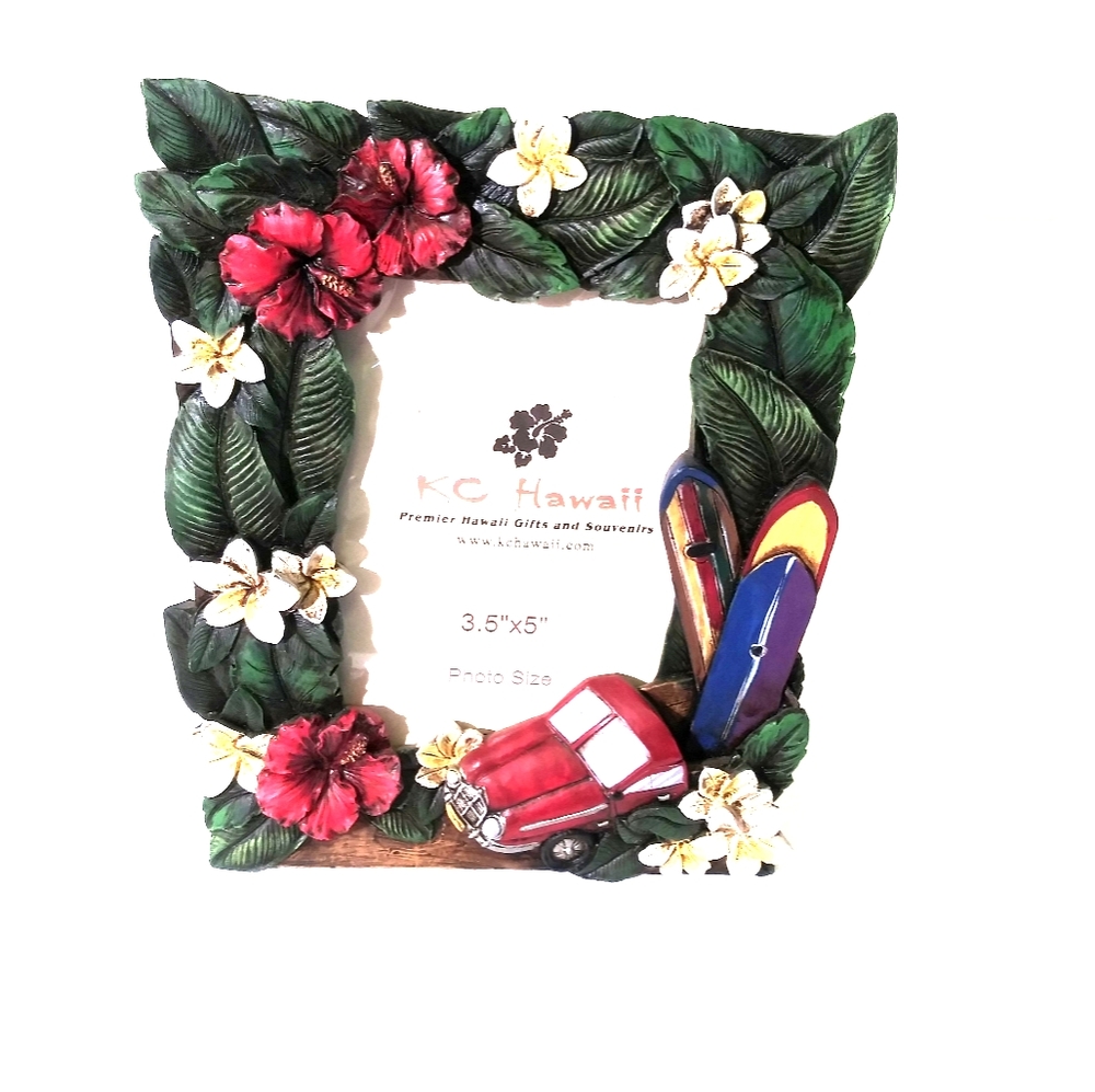 Souvenir Hawaii table top picture frame